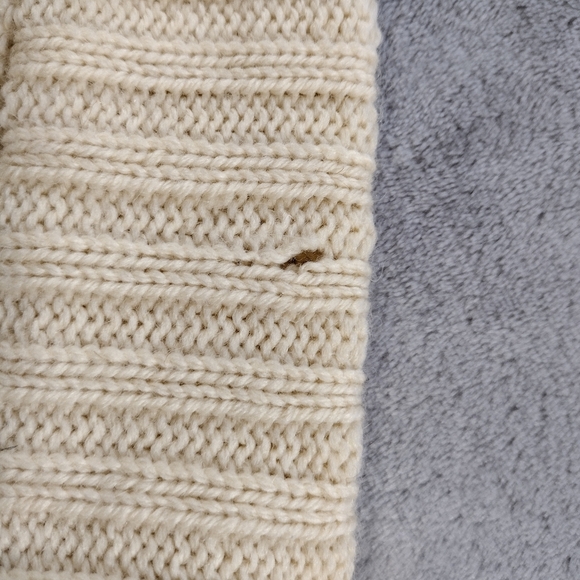 Vintage Made in Ireland Inis Crafts 100% Merino Wool Full Zip Cardigan Sweater - Picture 6 of 8